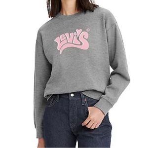 Levi's Crop Crewneck Sweatshirt Women’s Size XXL